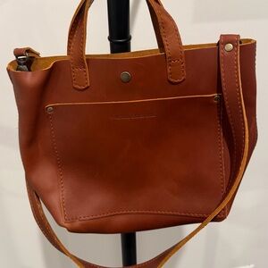 Portland Leather Mini Tote Bag